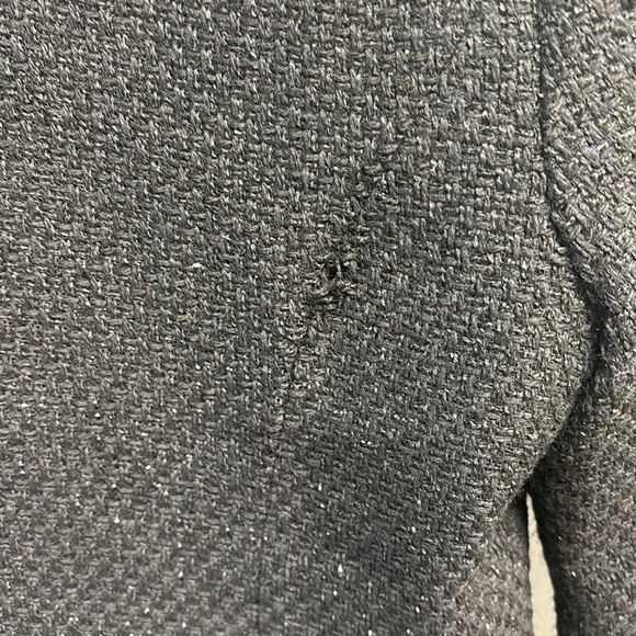 Silence + Noise Black Tweed Blazer - Picture 5 of 5